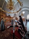 19-В Андреевском кафедральном соборе было совершено вечернее богослужение с чтением первой части Великого покаянного канона преподобного Андрея Критского