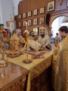 25-Неделя 33-я по Пятидесятнице, Божественная Литургия в Свято-Андреевском кафедральном соборе