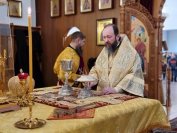 34-Неделя 33-я по Пятидесятнице, Божественная Литургия в Свято-Андреевском кафедральном соборе