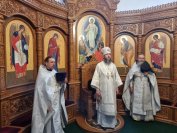 10-Божественная Литургия в Неделю 7-ю по Пасхе в Андреевском кафедральном соборе города Усть-Каменогорска