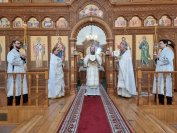 16-Божественная Литургия в Неделю 7-ю по Пасхе в Андреевском кафедральном соборе города Усть-Каменогорска