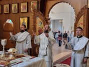 26-Божественная Литургия в Неделю 7-ю по Пасхе в Андреевском кафедральном соборе города Усть-Каменогорска