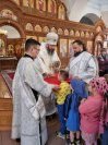 32-Божественная Литургия в Неделю 7-ю по Пасхе в Андреевском кафедральном соборе города Усть-Каменогорска