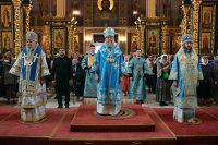 10-Успение Пресвятой Богородицы – престольный праздник главного храма Казахстана. Торжества в столице возглавил митрополит Астанайский и Казахстанский Александр