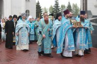 25-Успение Пресвятой Богородицы – престольный праздник главного храма Казахстана. Торжества в столице возглавил митрополит Астанайский и Казахстанский Александр