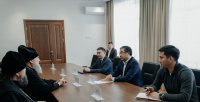 2-Состоялась встреча Главы Православной Церкви Казахстана с акимом области Абай Н.Т. Уранхаевым