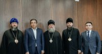 6-Состоялась встреча Главы Православной Церкви Казахстана с акимом области Абай Н.Т. Уранхаевым