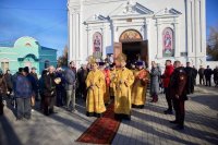 1-Город Семипалатинск встретил ковчег с мощами блаженной старицы Матроны Московской