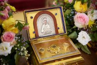 1-День памяти священномученика Александра, архиепископа Семипалатинского. Глава Митрополичьего округа совершил Литургию в Воскресенском соборе города Семипалатинска