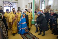 5-День памяти священномученика Александра, архиепископа Семипалатинского. Глава Митрополичьего округа совершил Литургию в Воскресенском соборе города Семипалатинска