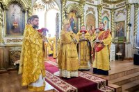 18-День памяти священномученика Александра, архиепископа Семипалатинского. Глава Митрополичьего округа совершил Литургию в Воскресенском соборе города Семипалатинска