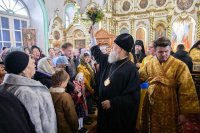 26-День памяти священномученика Александра, архиепископа Семипалатинского. Глава Митрополичьего округа совершил Литургию в Воскресенском соборе города Семипалатинска