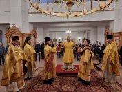 2-Божественная Литургия в Неделю святых отец в Андреевском кафедральном соборе
