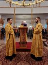 11-Божественная Литургия в Неделю святых отец в Андреевском кафедральном соборе