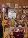 19-Божественная Литургия в Неделю святых отец в Андреевском кафедральном соборе