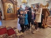 25-Божественная Литургия в Неделю святых отец в Андреевском кафедральном соборе