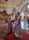 4-В день установления Таинства Евхаристии в Андреевском кафедральном соборе была совершена Божественная Литургия
