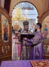 16-В день установления Таинства Евхаристии в Андреевском кафедральном соборе была совершена Божественная Литургия