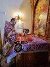 21-В день установления Таинства Евхаристии в Андреевском кафедральном соборе была совершена Божественная Литургия