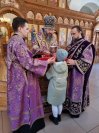 37-В день установления Таинства Евхаристии в Андреевском кафедральном соборе была совершена Божественная Литургия