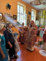 Божественная Литургия в день памяти пророка Божия Илии в Свято-Илиинском храме города Серебрянска
