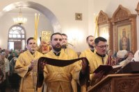 14-Божественная Литургия в Троицком соборе в Неделю 23-ю по Пятидесятнице