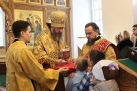 28-Божественная Литургия в Троицком соборе в Неделю 23-ю по Пятидесятнице