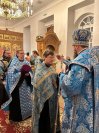 28-Архиепископ Амфилохий совершил  Всенощное бдение в канун праздника Введения во храм  Пресвятой Богородицы