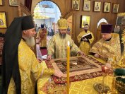 14-в Неделю пред Рождеством Христовым  архиепископ Амфилохий совершил Божественную Литургию в главном храме Восточного Казахстана 