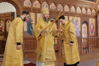 4-День памяти святых новомучеников и исповедников Церкви Русской.  Божественная Литургия в главном храме Восточного Казахстана 
