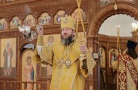 6-День памяти святых новомучеников и исповедников Церкви Русской.  Божественная Литургия в главном храме Восточного Казахстана 