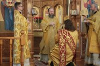 18-День памяти святых новомучеников и исповедников Церкви Русской.  Божественная Литургия в главном храме Восточного Казахстана 