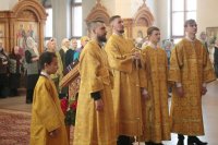 23-День памяти святых новомучеников и исповедников Церкви Русской.  Божественная Литургия в главном храме Восточного Казахстана 