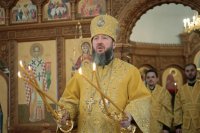 24-День памяти святых новомучеников и исповедников Церкви Русской.  Божественная Литургия в главном храме Восточного Казахстана 