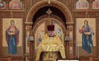 27-День памяти святых новомучеников и исповедников Церкви Русской.  Божественная Литургия в главном храме Восточного Казахстана 