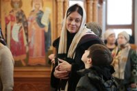 28-День памяти святых новомучеников и исповедников Церкви Русской.  Божественная Литургия в главном храме Восточного Казахстана 
