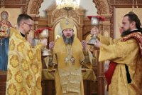 29-День памяти святых новомучеников и исповедников Церкви Русской.  Божественная Литургия в главном храме Восточного Казахстана 