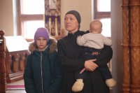 30-День памяти святых новомучеников и исповедников Церкви Русской.  Божественная Литургия в главном храме Восточного Казахстана 