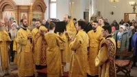 37-День памяти святых новомучеников и исповедников Церкви Русской.  Божественная Литургия в главном храме Восточного Казахстана 