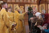 40-День памяти святых новомучеников и исповедников Церкви Русской.  Божественная Литургия в главном храме Восточного Казахстана 