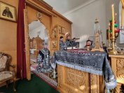 14-В Свято-Троицком храме была совершена Божественная Литургия Преждеосвященных Даров