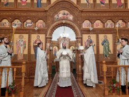 Рождественский сочельник. Божественная Литургия в Свято-Андреевском кафедральном соборе
