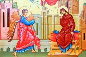 Благовещение Пресвятой Богородицы. Архиепископ Усть-Каменогорский и Семипалатинский Амфилохий сослужил Главе Митрополичьего округа за Божественной Литургией в главном храме Астаны