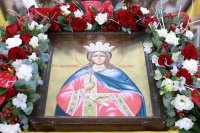 3-В день памяти великомученицы Екатерины управляющий Усть-Каменогорской и Семипалатинской епархией сослужил митрополиту Александру за Божественной Литургией в старейшем храме Астаны