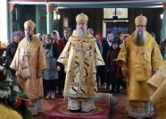 6-В день памяти великомученицы Екатерины управляющий Усть-Каменогорской и Семипалатинской епархией сослужил митрополиту Александру за Божественной Литургией в старейшем храме Астаны