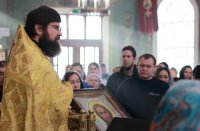 20-В день памяти великомученицы Екатерины управляющий Усть-Каменогорской и Семипалатинской епархией сослужил митрополиту Александру за Божественной Литургией в старейшем храме Астаны