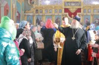 26-В день памяти великомученицы Екатерины управляющий Усть-Каменогорской и Семипалатинской епархией сослужил митрополиту Александру за Божественной Литургией в старейшем храме Астаны