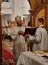 46-В святую рождественскую ночь в главном храме Рудного Алтая была совершена Божественная Литургия