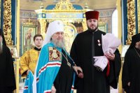 21-В день отдания праздника Введения во Храм Богородицы архиепископ Усть-Каменогорский и Семипалатинский Амфилохий сослужил Главе Митрополичьего округа за Божественной Литургией в главном храме Астаны
