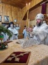 15-В день попразднства Рождества Христова архиепископ Амфилохий возглавил служение Божественной Литургии  в Покровском соборе города Усть-Каменогорска